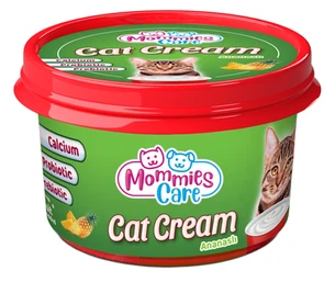 MOMMİES CARE ÇİLEK AROMALI  PROBİOTİK KEDİ KREMASI 20 GR-1