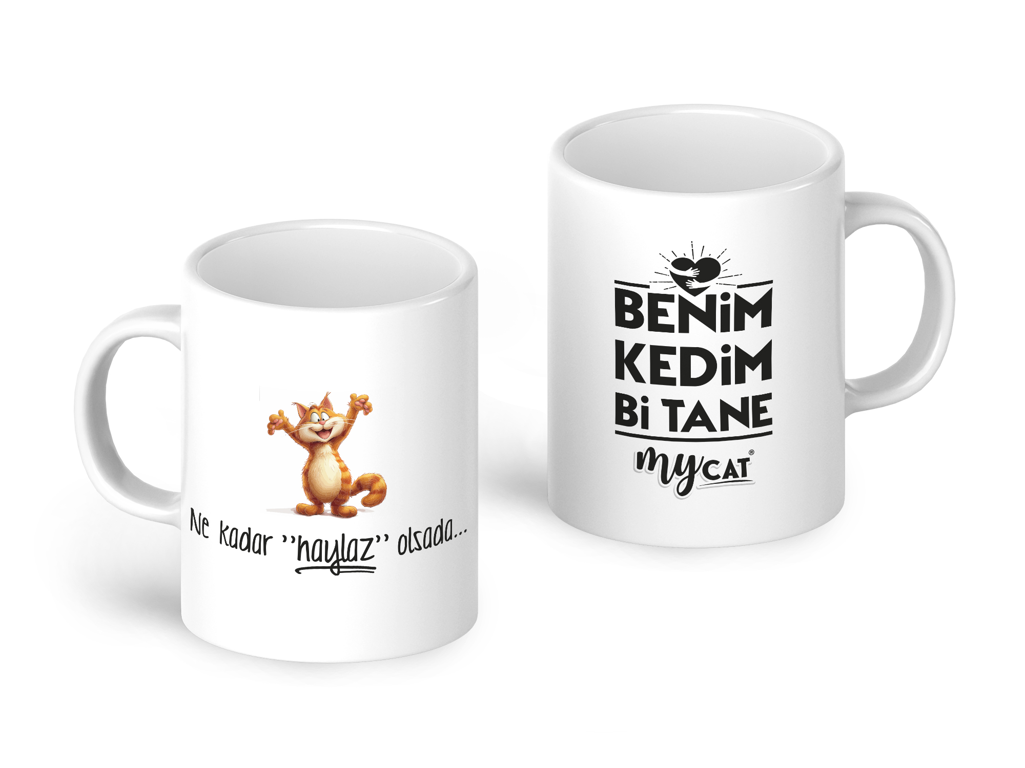 MYCAT KEDİ FİGÜRLÜ KUPA BARDAK NO 7-1