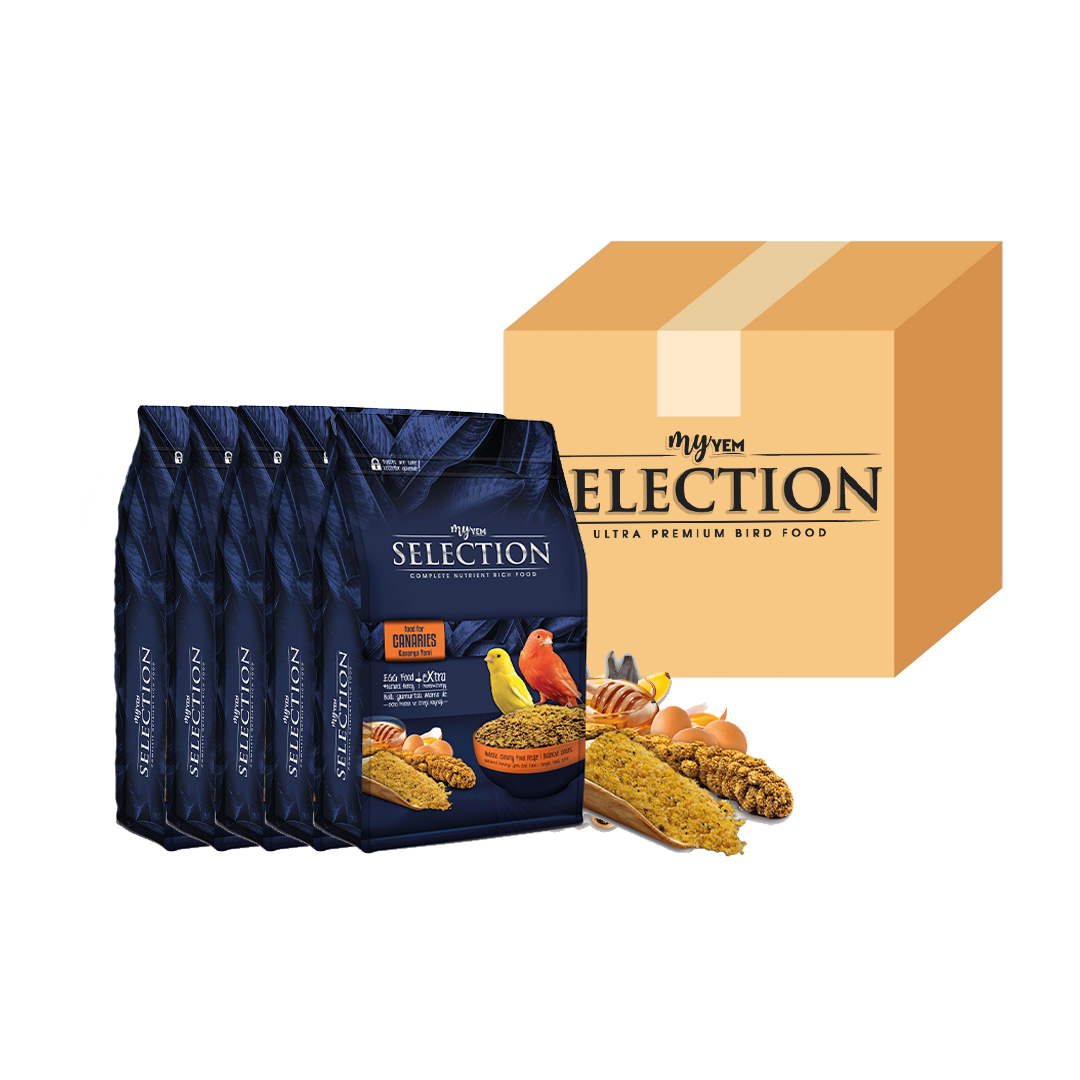 myyem selection  ıslak ballı mama takviyeli kanarya yemi 1kg ( 5 li Paket)-1