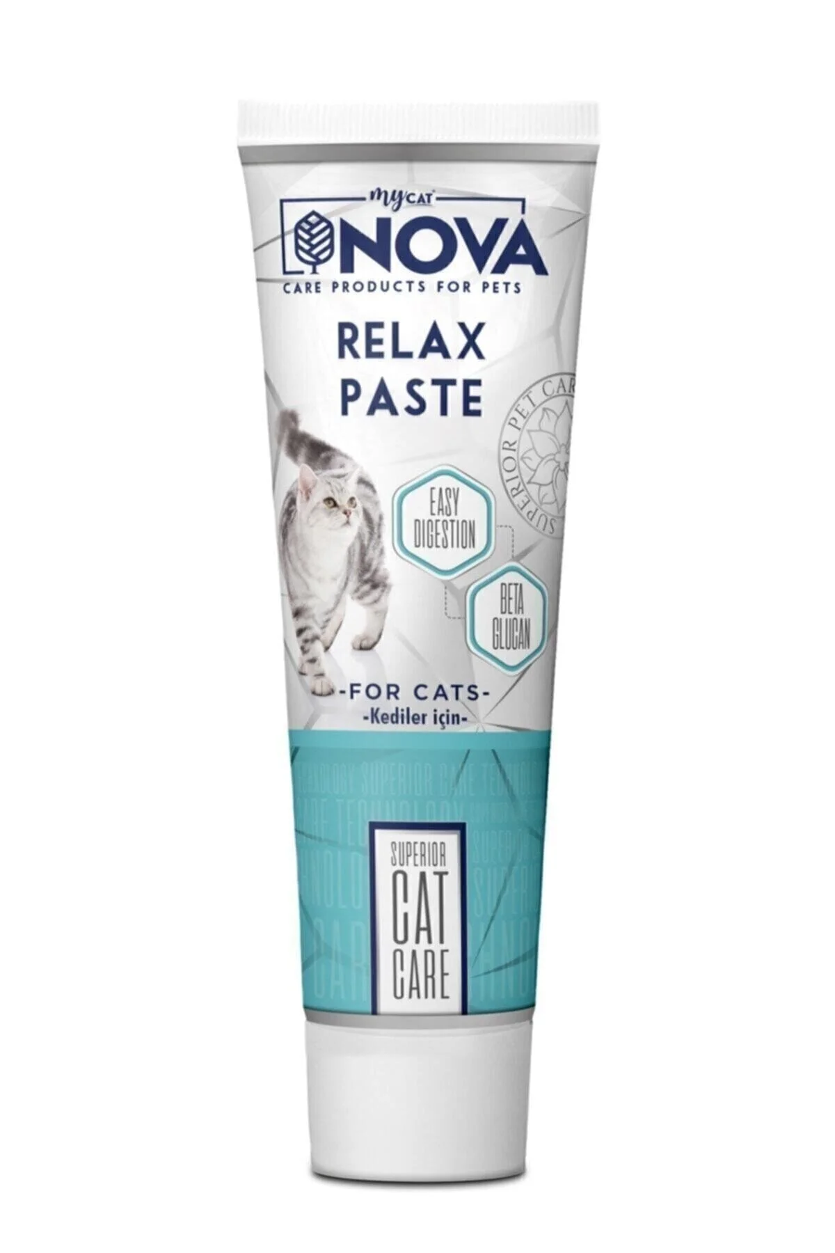 Nova Relax Paste Kediler için sindirim destekleyici 100gr-1