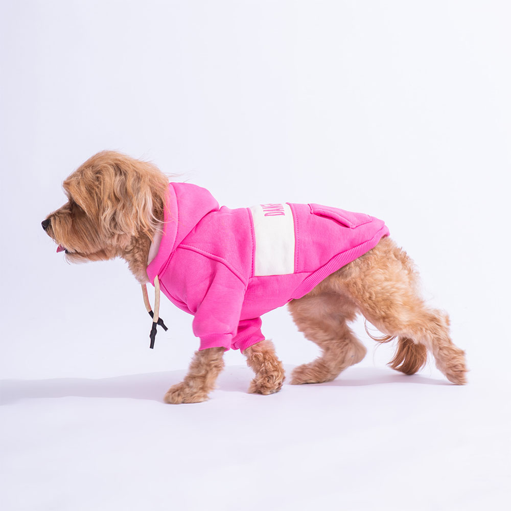 paw-23706 pembe cute hoodie M beden-1