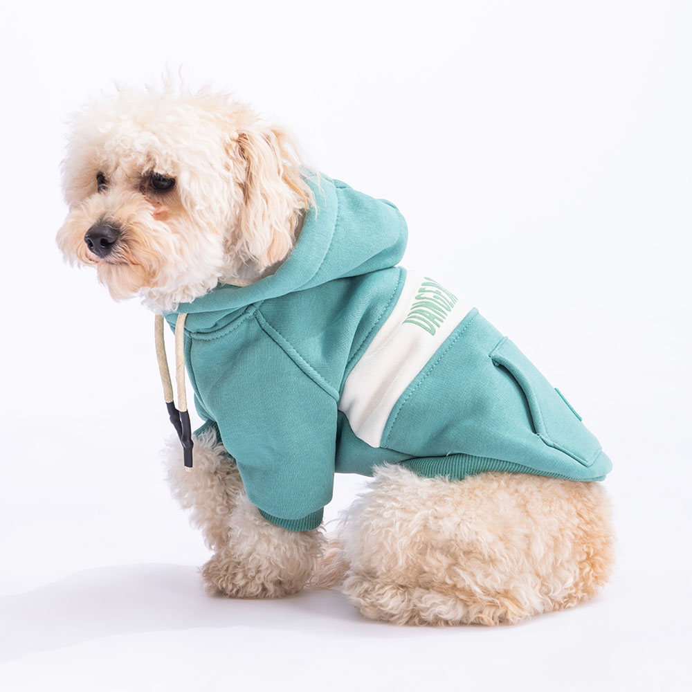 paw-23707 yeşil cute hoodie L beden-2