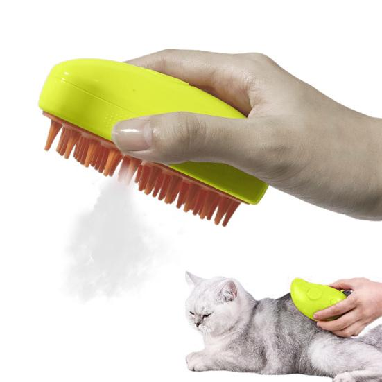 PET BRUSH KEDİ & KÖPEK BUHARLI TARAK (FARKLI RENKLERDE GÖNDERİLECEKTİR) dg-2113 ict-1