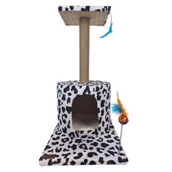 PET ELEGANTE TIRMALAMA KATLI SİLİNDİR LEOPAR-1