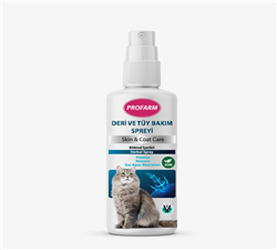 prf 375 PROFARM KEDİ DERİ VE TÜY BAKIM SPREYİ 150 ML-1