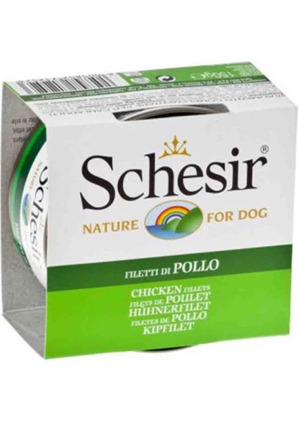 Schesir Jöle Içinde Tavuklu Yetişkin Köpek Konservesi 150 gr adp-c680-1