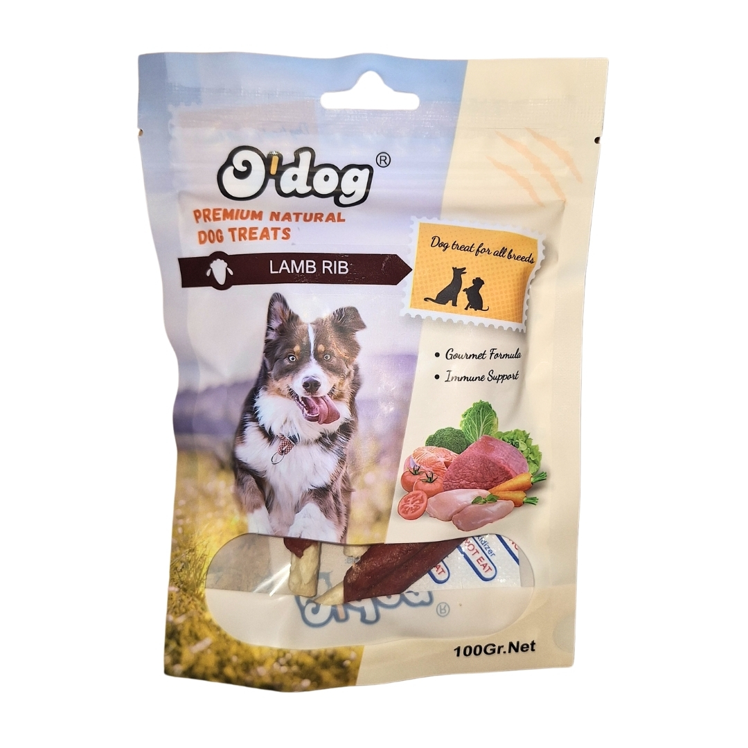 sfrp DT-5086 O Dog Kuzu Sargılı Çubuk Köpek Ödülü 100 Gr-1