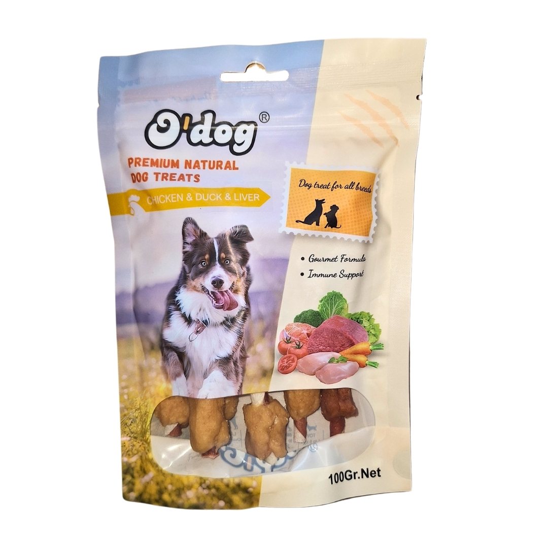 sfrp DT-5277 O Dog Tavuk, Ördek, Ciğerli Çubuk Köpek Ödülü 100 Gr-1