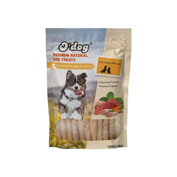 sfrp DT-5307 O Dog Tavuklu Süt Aromalı Çubuk Köpek Ödülü 100 Gr-1