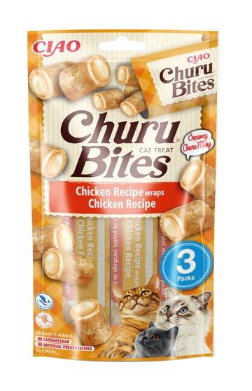 czp-eu724 Ciao Churu Bites Tavuk Sargılı Kedi Ödül Maması 3 x 10 Gr-1