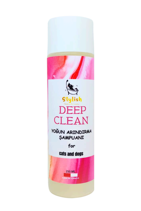 STYLISH DEEP CLEAN (kepek) KEDİ&KÖPEK İÇİN ŞAPUAN 250ML-1