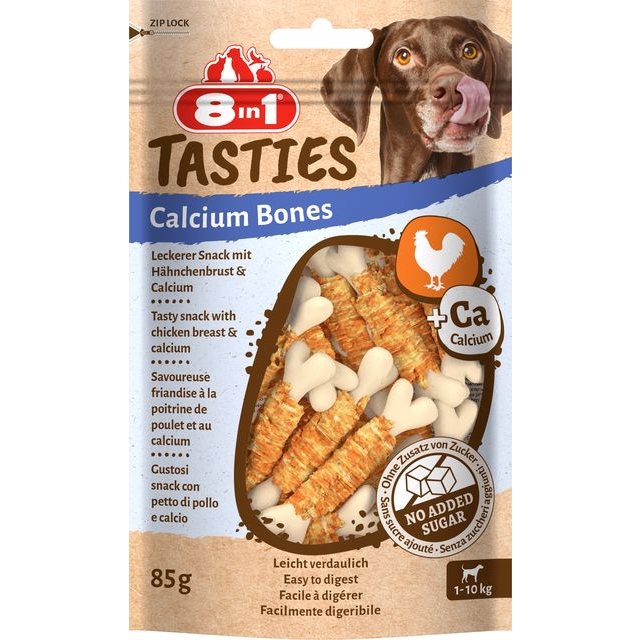 TASTIES Calcium Bones Tavuk Sargılı Ödül Maması 85gr adp-661627-1