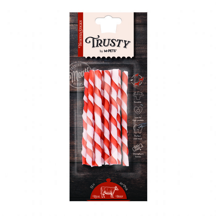 TRUSTY BEEF TWISTED STICKS 10LU 55GR/12,7CM BRSP-19047399-1