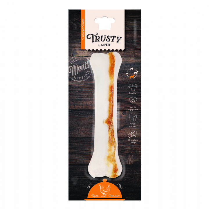 TRUSTY CHICKEN PRESS KEMİK 130GR/22,2CM BRSP-19047199 -1