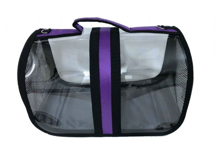 vp-1316 bacco milano şeffaf çanta MOR 44*28*28cm prty-1