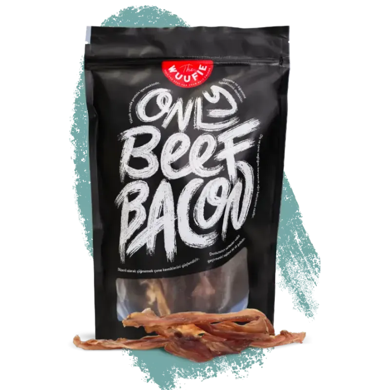 wuufie beef bacon dana ince sinir 150gr köpek ödülü-1