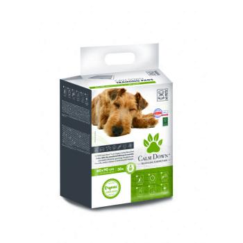 BRSP-10111701 M-PETS SAKİNLEŞTİRİCİLİ KÖPEK ÇİŞ EĞİTİM PEDİ 90X60CM 30LU