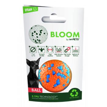 BRSP-10650899 M-PETS BLOOM BALL OYUN TOPU PARÇALANMAZ ORANGE/BLUE