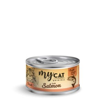 Mycat Somon Balıklı  Pate  Kedi Konservesi 80 Gr(24'lü) 