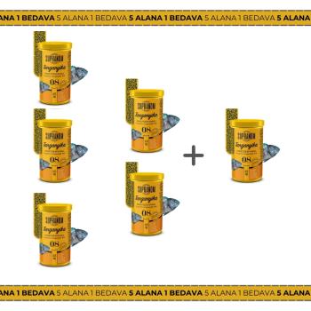 Supranom tanganyika balık yemi chips food 250ml (08) 5+1 HEDİYELİ !