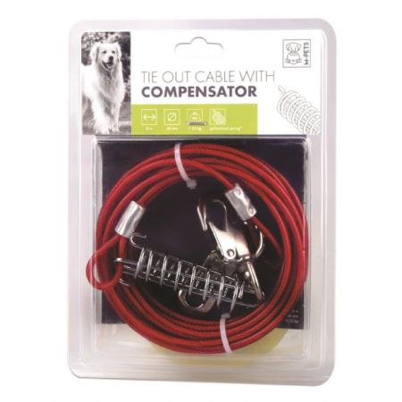 brsp-10801305 M-PETS COMPENSATOR BAHÇE BAĞLAMA HALATI 8MT/RED