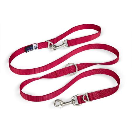 brsp SU1797-CURLI ADJUSTABLE LEASH NYLON RED L