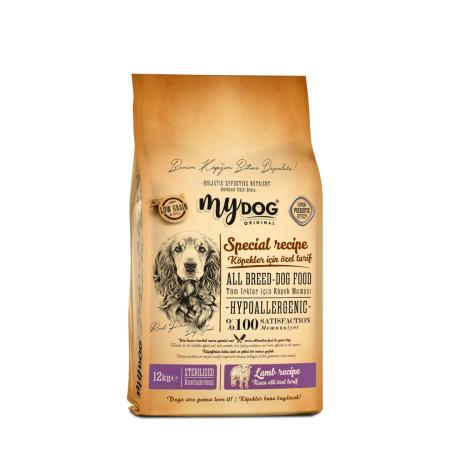 MYDOG ORIGINAL HYPOALLERGENIC LIGHT KUZU ETLİ STERILISED KISIR KÖPEK MAMASI (12KG)